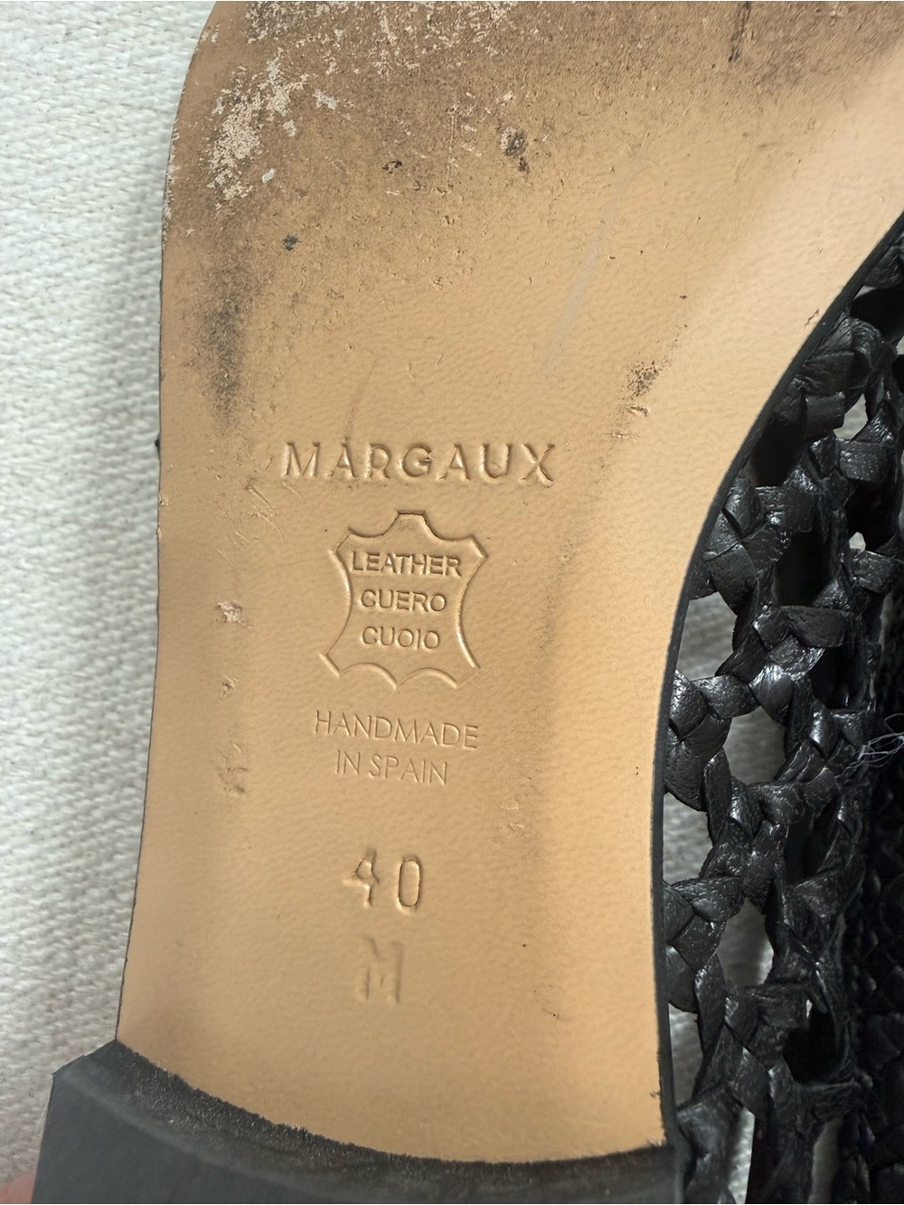 Margaux ‘Woven Paz’ flats - Picture 5 of 5